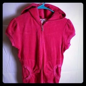 Juicy Couture Terry Cloth Short Sleeve Jacket